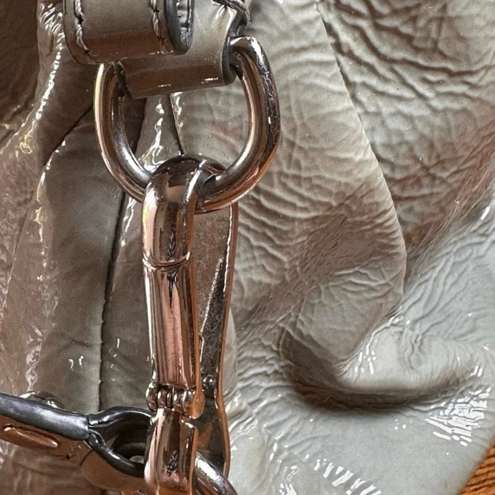 Coach Leather handbag Grey - Picture 12 of 12